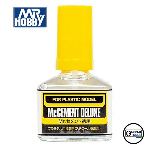 Mrhobby Mrcement Deluxe 40 Ml กาวสำหรับพลาสติกผสมเนื้อเรซิ่น