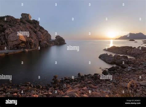 Porto Ota Corsica France Stock Photo Alamy