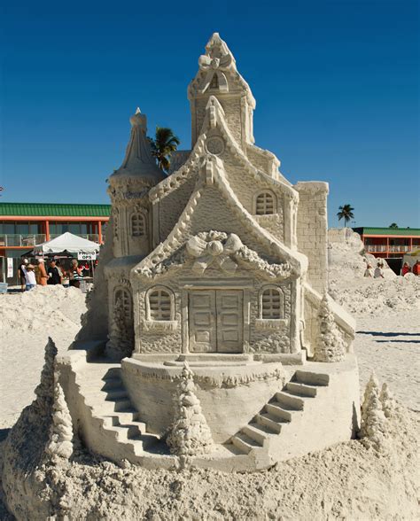 Journeys With Judy Sand Sculptures At Fort Myers Beach Fl