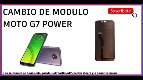 Cambio De Modulo Moto G Power Xt Sanmar Como Abrir Motorola G