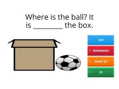 Prepositions Of Place Unterrichtsmaterialien