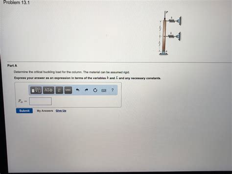 Solved Problem 13.1 TT Part A Determine the critical | Chegg.com