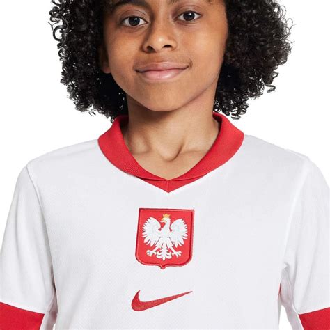 Camiseta Nike Polonia Primera Equipación Eurocopa 2024 Niño White Sport