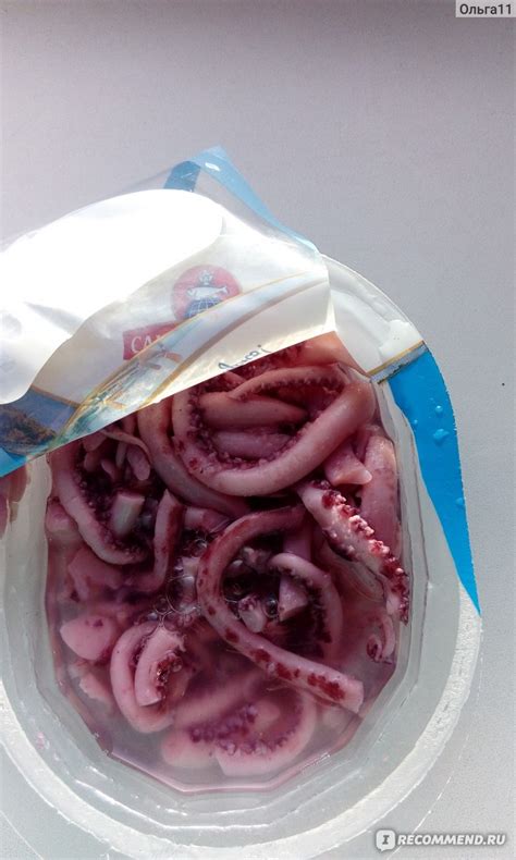 Морепродукты Санта Бремор Щупальца кальмара в заливке - «Вкусные и ...