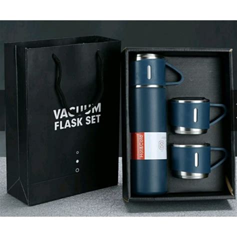 Jual Termos Vacum Flask Set Cangkir Tumbler Sultan Gift Murah SUS 304