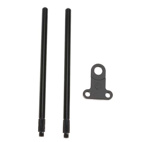 Carp Fishing Aluminium Alloy Snag Bars Ears Black For Bite Alarms