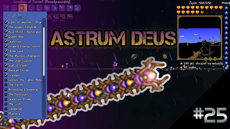 Terraria Boss Checklist Astrum Deus Expert Mode Youtube