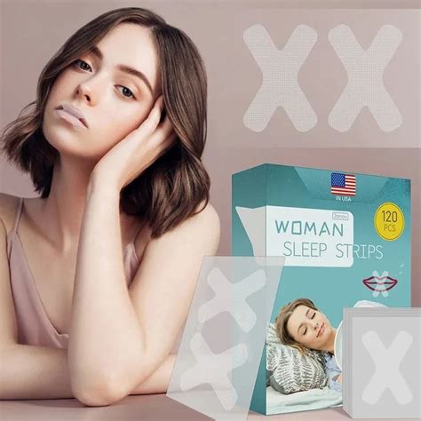 360Pcs-X-type-Anti-Snoring-Stickers-Less-Mouth-Breath-And-Snore-Sleep