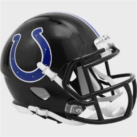 Indianapolis Colts Replica Black Mini Helmet