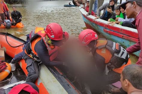 Tim SAR Gabungan Berhasil Temukan Nelayan Korban Tenggelam Di Sungai