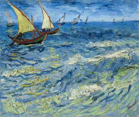 El Mar En Sainte Marie Reproducciones Al Leo De Van Gogh