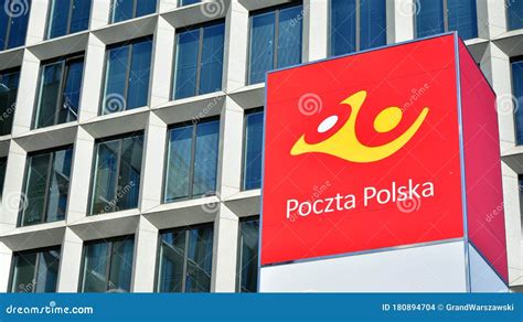 Poczta Polska Logo On Poczta Polska Store Editorial Image ... 