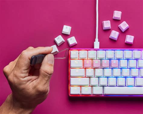 HyperX Rubber 19-Key Keycap Set - Red - 519T6AA | Mwave