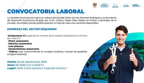 Convocatoria Laboral Cajic Alcald A Municipal