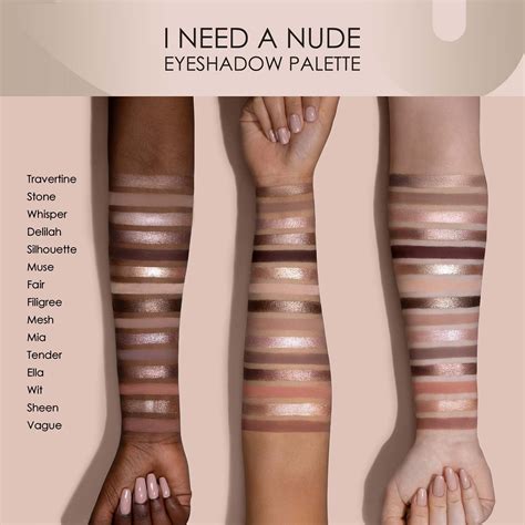 I Need A Nude Palette Paleta Cieni Do Powiek I Natasha Denona Sephora