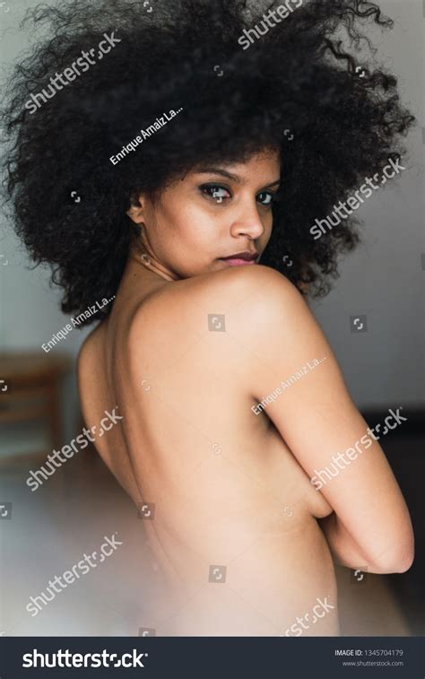 Side View Passionate Nude African American Stock Photo Shutterstock
