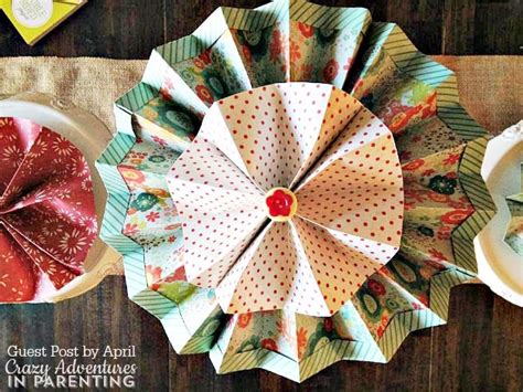 How To Make Paper Rosettes Beautiful Paper Rosette Wall Decor