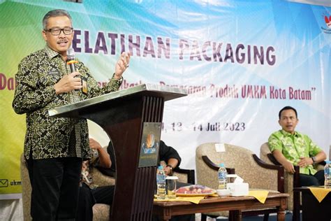 Upaya Tingkatkan Pemasaran Produk UMKM Pemko Batam Gelar Pelatihan