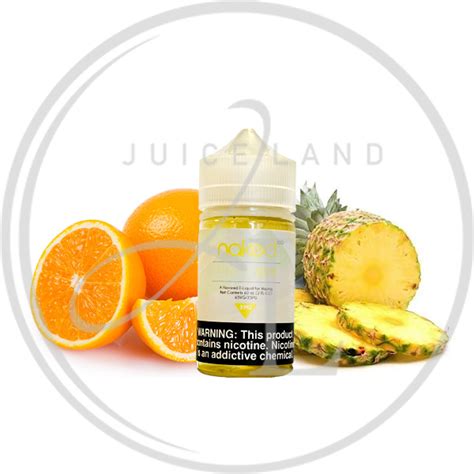 خرید جویس naked maui sun 60ml 3mg جویس لند