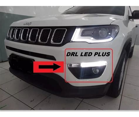 Kit Led Luz Diurna E Farol Milha Jeep Compass A Frete Gr Tis