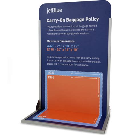 Bag Sizer, Custom Made | Airport Luggage Signs - Visiontron