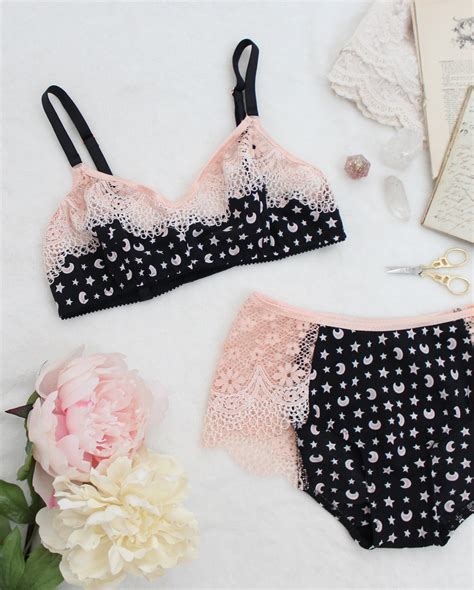 Lingerie Set Sewing Pattern Ohhh Lulu Bambi Bra And Grace Etsy Australia