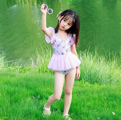 Kinder M Dchen Bademode Badeanzug Bikini Einteiler Sommer Strandmode Eur Picclick De