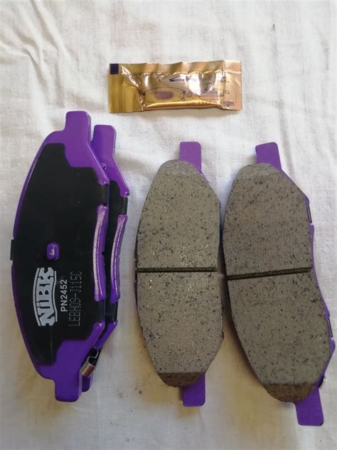 PN2452 Тормозные колодки (дисковые), передние NIBK | Запчасти на DRIVE2