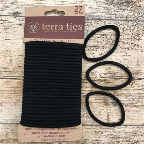 Natural Rubber Hair Ties Pack It In Zero Waste Living