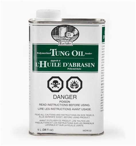 Polymerized Tung Oil Sealer - Lee Valley Tools