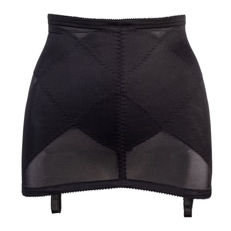 Women's Rago High Waisted Open Bottom Girdles with Garters – Rago Shapewear