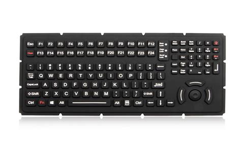 Промышленная клавиатура K-TEK-M365-HP-KP-FN-BL-ML-EMC-OEM-US/RU-USB от ...