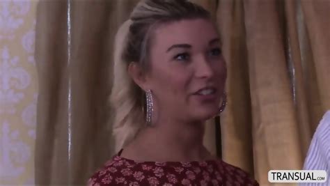 American Transbabe Aubrey Gets Her Ass Screwed By A Lat