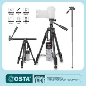 Jual Costa Collect Tm Pan Head Tripod Monopod Overhead Aluminium