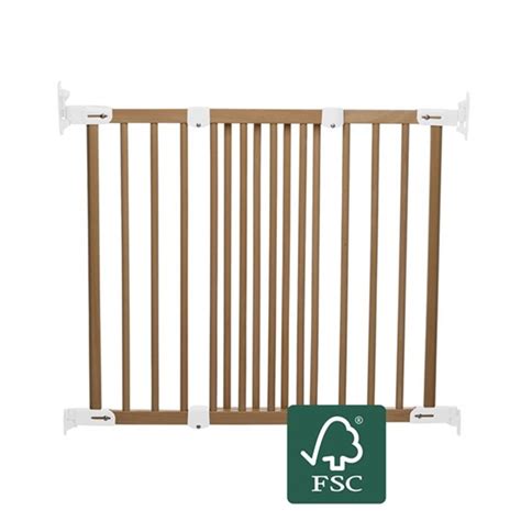 Babydan Flexifit Safety Gate Woodwhite