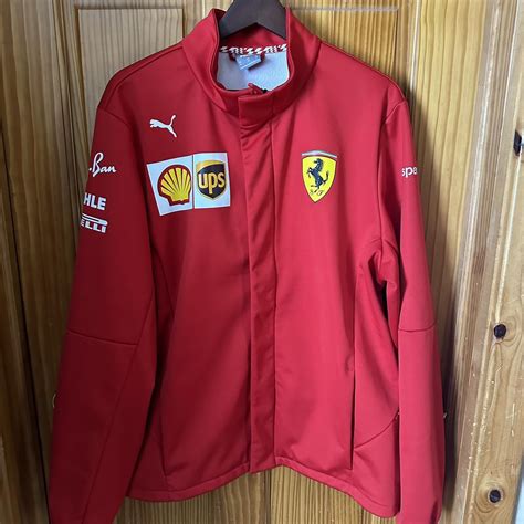 Ferrari Ups Racing Jacket Xl Depop