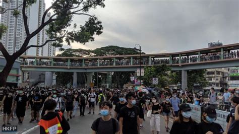 Hong Kong Anti Extradition Protests Evolve Into District Level