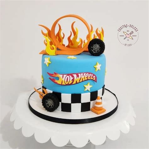 Hot Wheels Birthday Cake