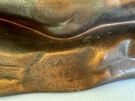 Vintage S Art Deco Ceramic Nude Figurine