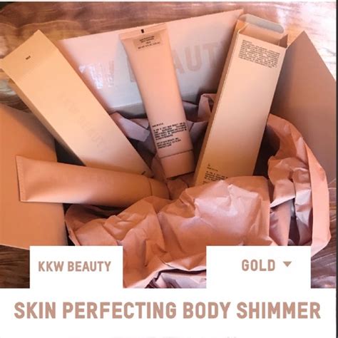 Kkw Beauty Makeup Nwtkkw Beautygoldskin Perfect Body Shimmer Poshmark