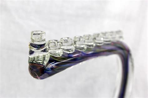 Blown Glass Menorah By David Goldhagen At 1stdibs David Goldhagen Glass David Goldhagen