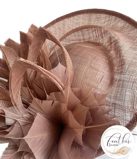 Phillipa Nude Saucer Fascinator Stand Out In The Crowd Suitable For Mother Of The Bride Groom