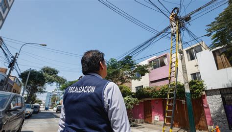 Municipalidad De Magdalena Avanza El Retiro Y Reordenamiento De Cables