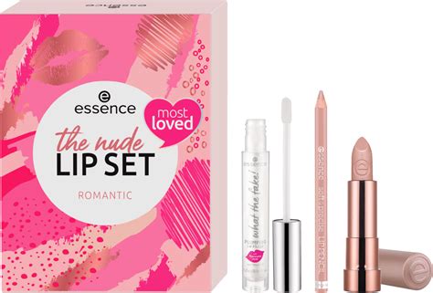 Essence Set Na Rty The Nude Romantic Ks Nakoupit V Hodn Online Dm Cz