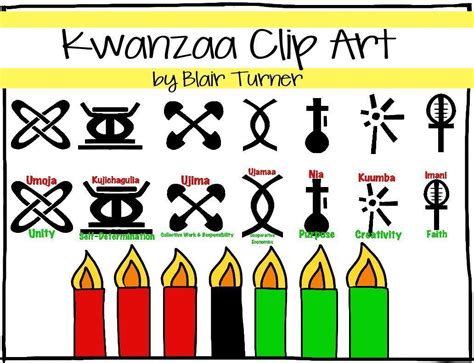 Printable Kwanzaa Symbols