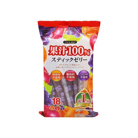 Ribbon Fruit Juice Jelly Sticks 280g Ace Gourmet