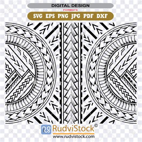 Samoan Background Decorative Pattern Rudvistock