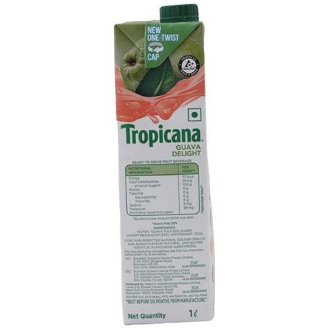 Buy Tropicana Fruit Juice Delight Guava L Online At Best Price