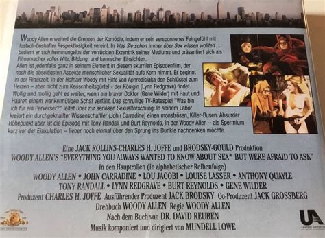 Woody Allen Was sie schon immer über Sex wissen wollten Acheter sur Ricardo