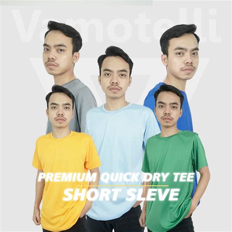 Jual Kaos Pendek Polos Kaos Polos Oblong Dryfit Drifit Olahraga Sport